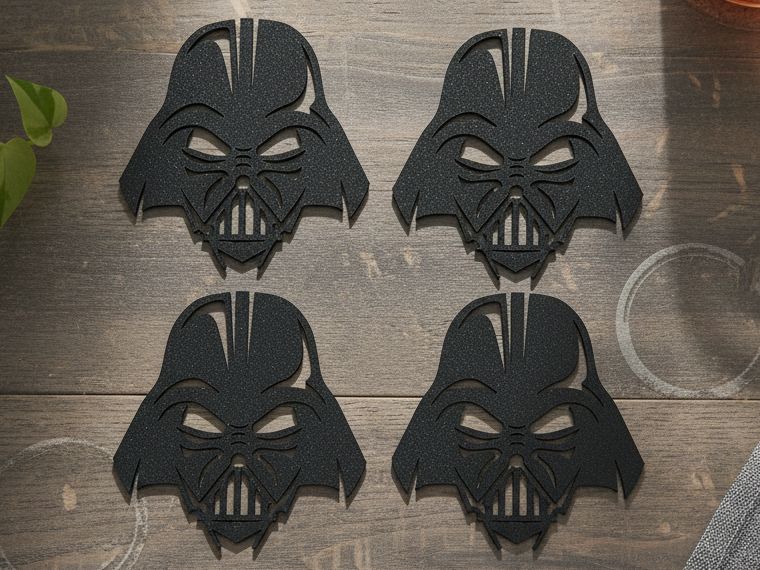Darth Vader Helmet  Star Wars Coasters