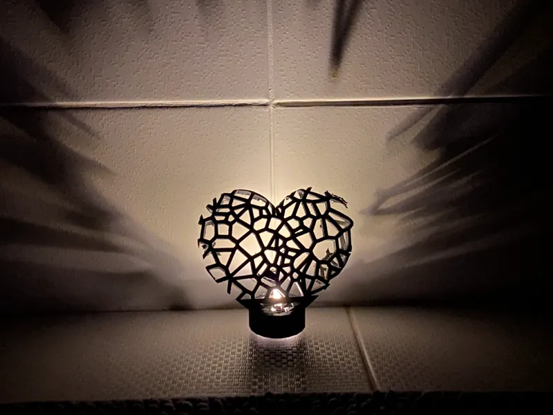 Valentines heart lantern read the description!!!!!