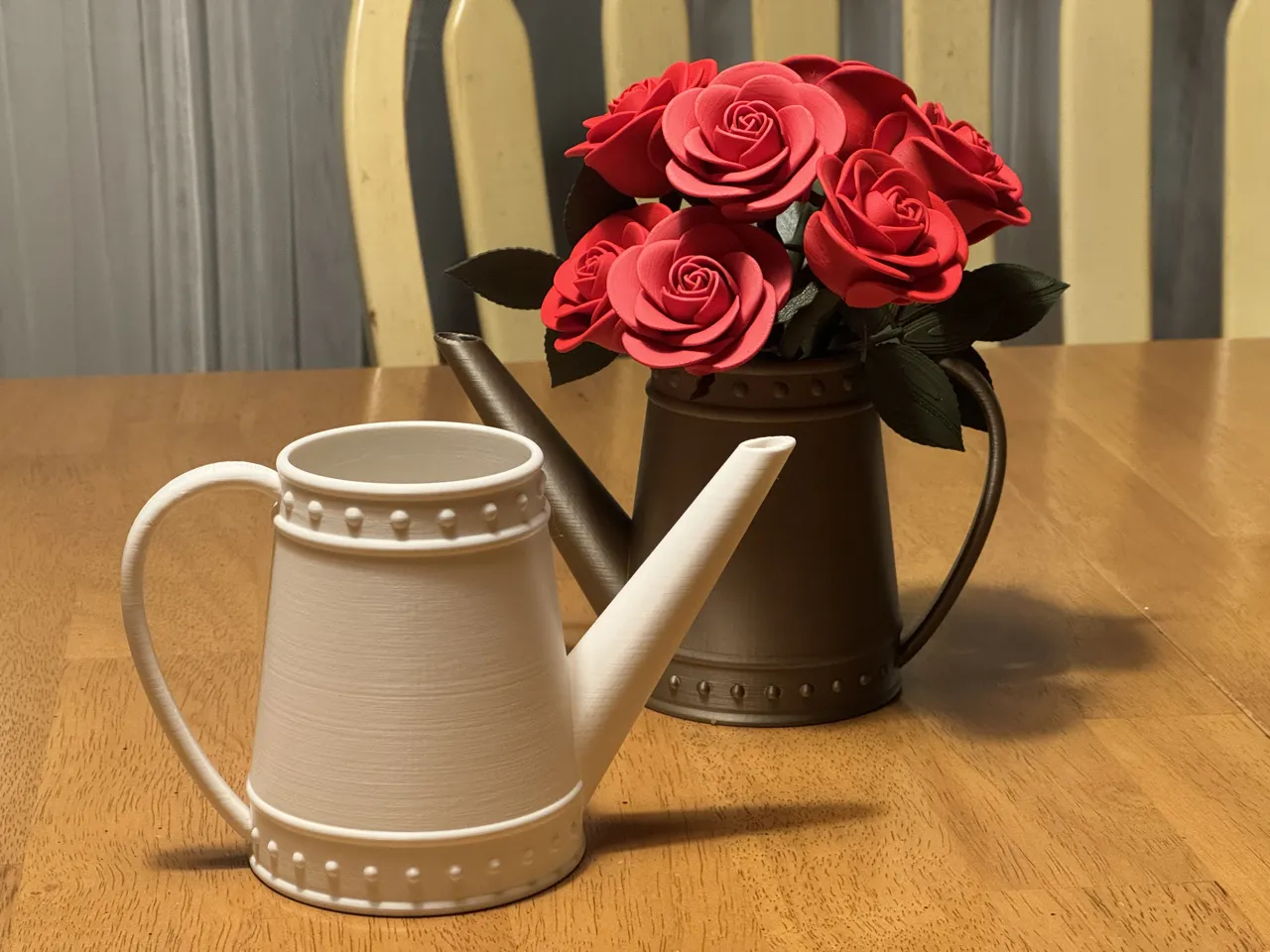 Just another mini rose with stem (no support) view 4