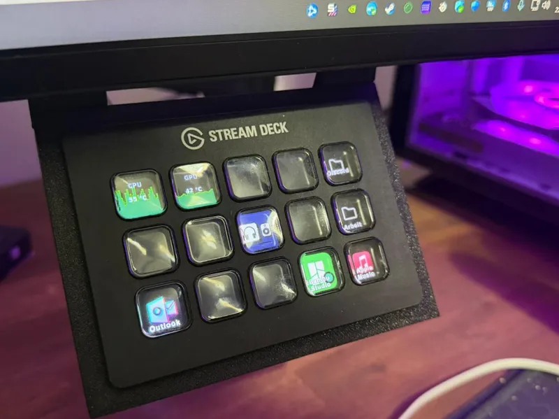 Eglato Stream Deck Classic Monitor Mount