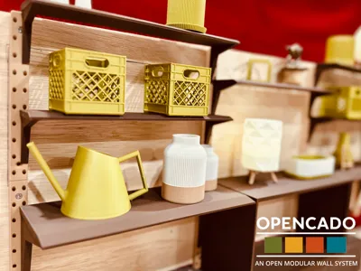 OpenCado – Modular Wall Shelving System