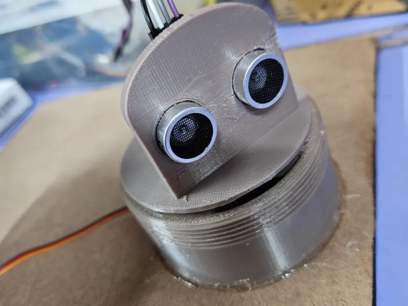 Round ultrasonic mount