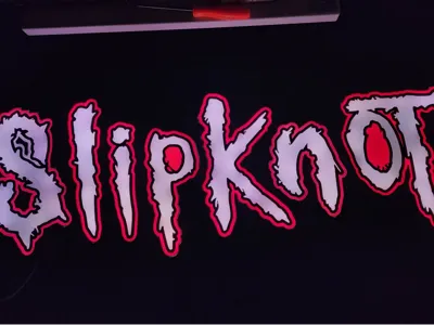 SLIPKNOT LED Sign