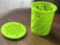 0.2mm layer, 3 walls, 25% infill, PETG.