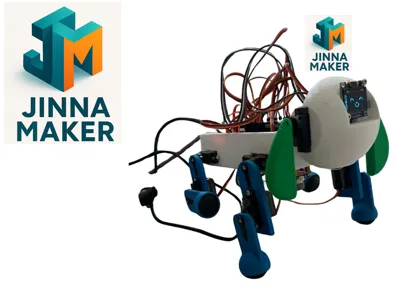 Robot Dog : By Jinna Maker V1.0