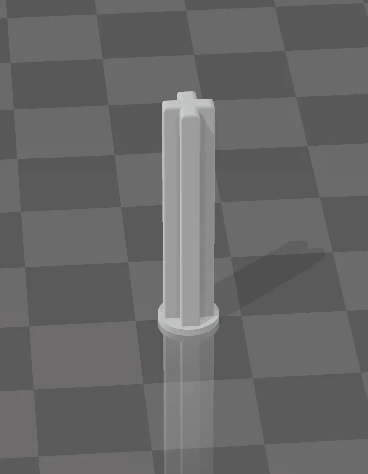 Lego wheel pin