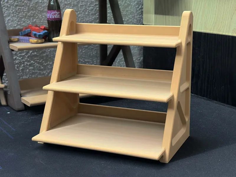Stair Step Shelf 2 (Print in Place!)