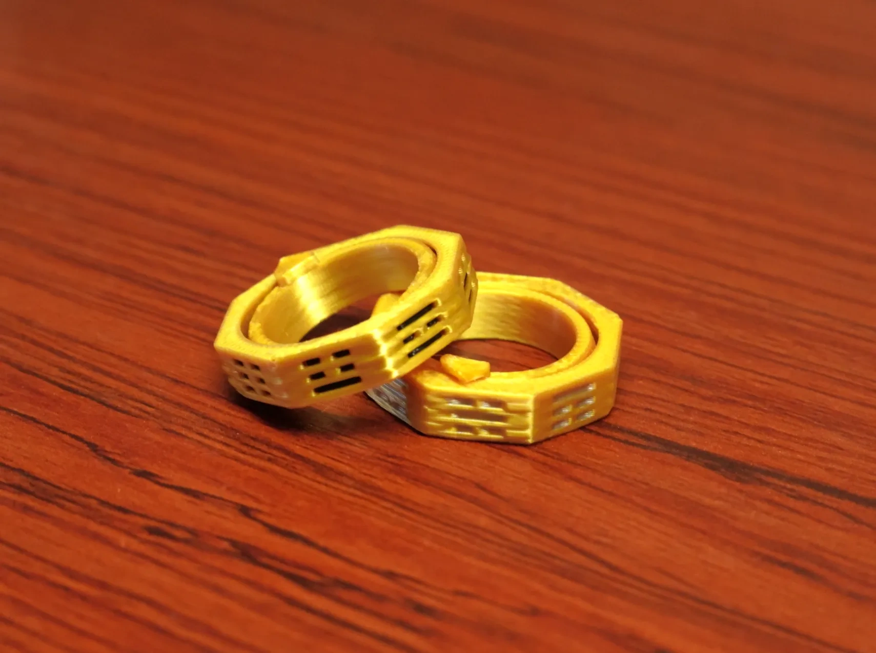 Miniatura 1 do modelo 3D 《卦了吗》八卦转动戒指