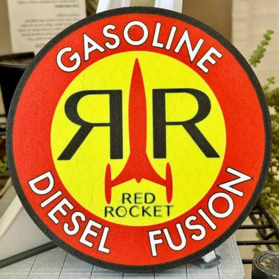 Fallout Red Rocket Logo AMS Print by Faran3D - MakerWorld