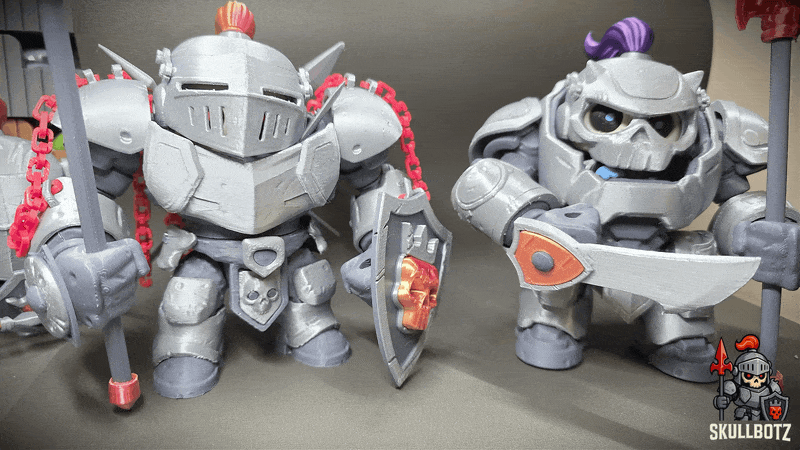 Skullbotz Knightforge Modular Warframe Macha suit 