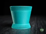 Модерна саксия с подложка
