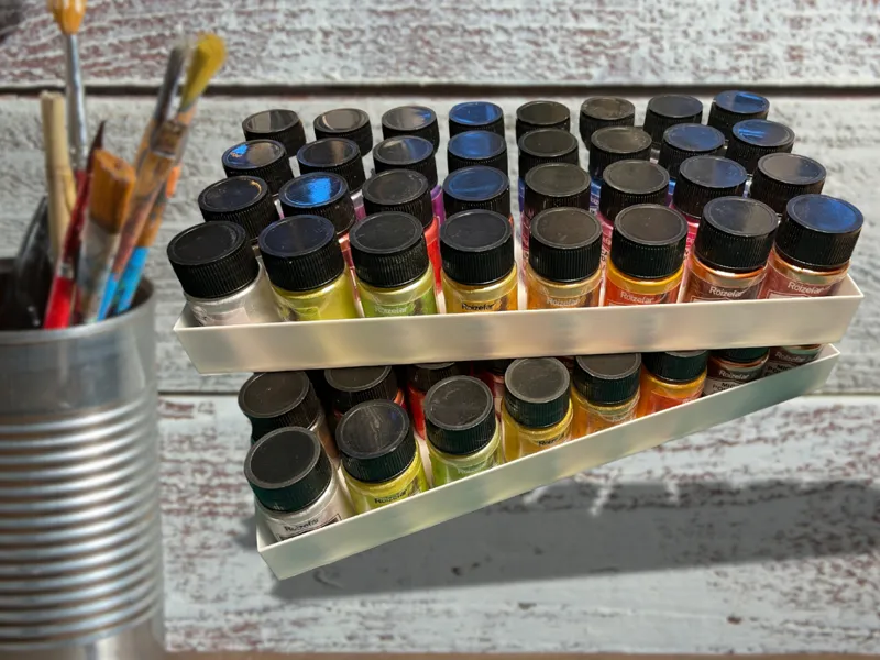 Mica Powder Tray (32 Bottles)