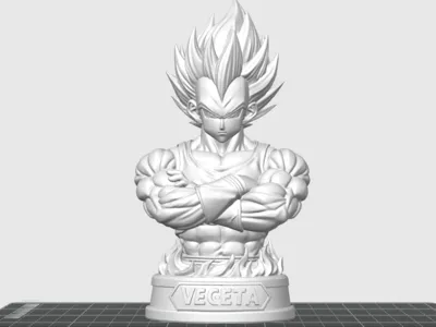 Vegeta Bust Dragon Ball