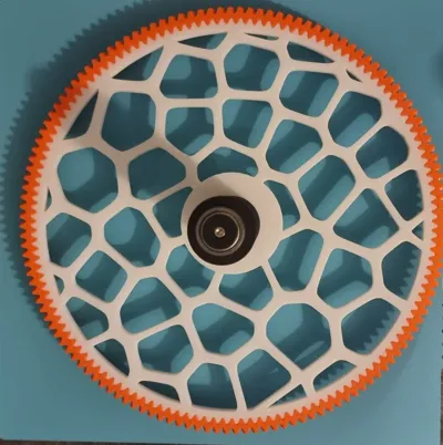 Python AMS TPU rimmed large spool gear by Simon.Simon - MakerWorld