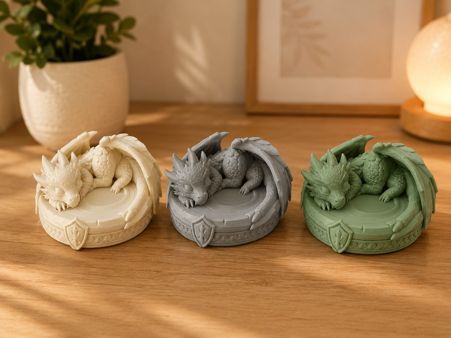 Sleeping Dragon Candle Holder