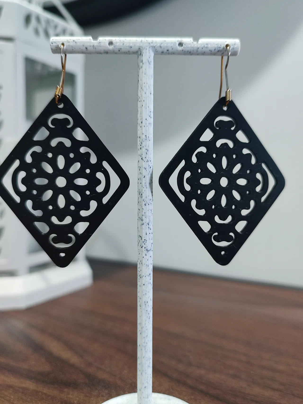 Aretes Diamante Mudéjar view 3