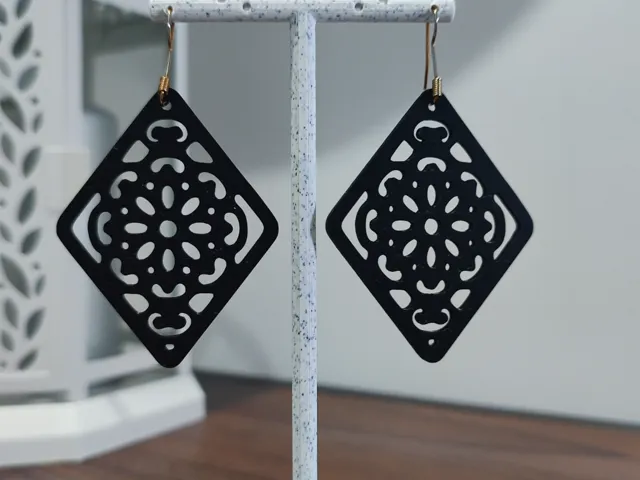 Aretes Diamante Mudéjar