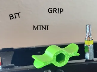 BIT GRIP MINI - Universal 3D-Printed Bit Holder