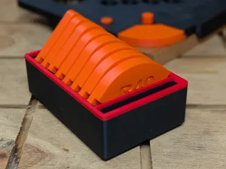 Storage Box for 10 Inserts (Gridfinity)