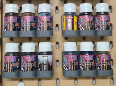 AK Interactive Enamel Washes - Skadis Holder