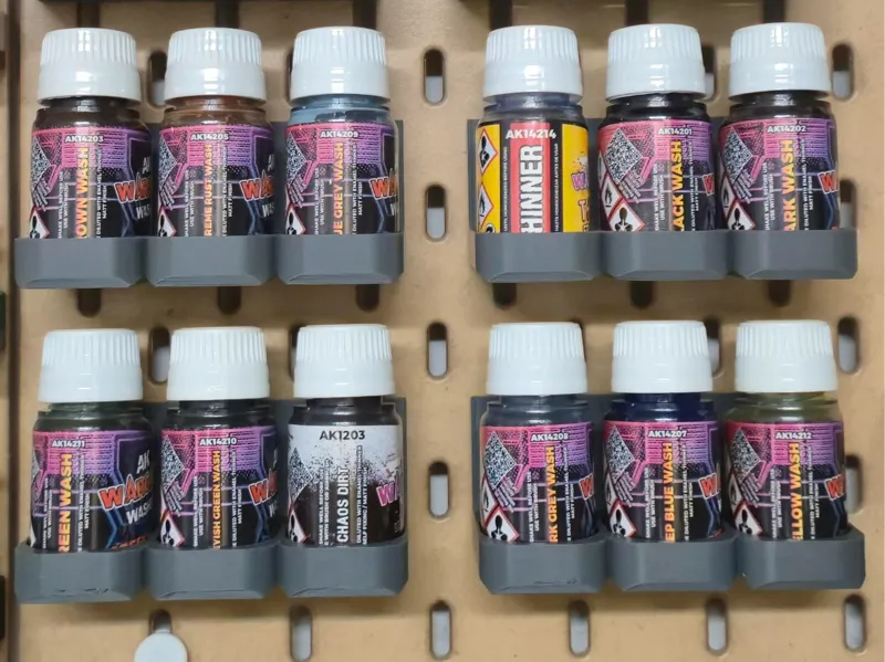 AK Interactive Enamel Washes - Skadis Holder