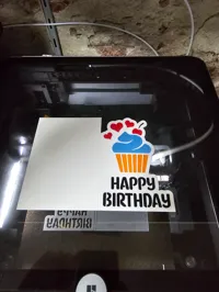 Carte d'anniversaire cupcake, 3 versions — photo 3