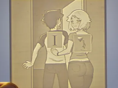 I love Pixar – meme – lithophane