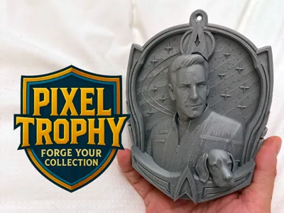 Pixel Trophy – Captain Archer (Enterprise)
