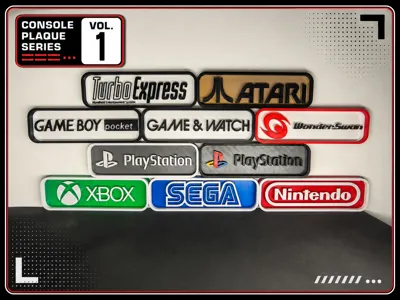 Console Plaque Series Collection - Volume 1