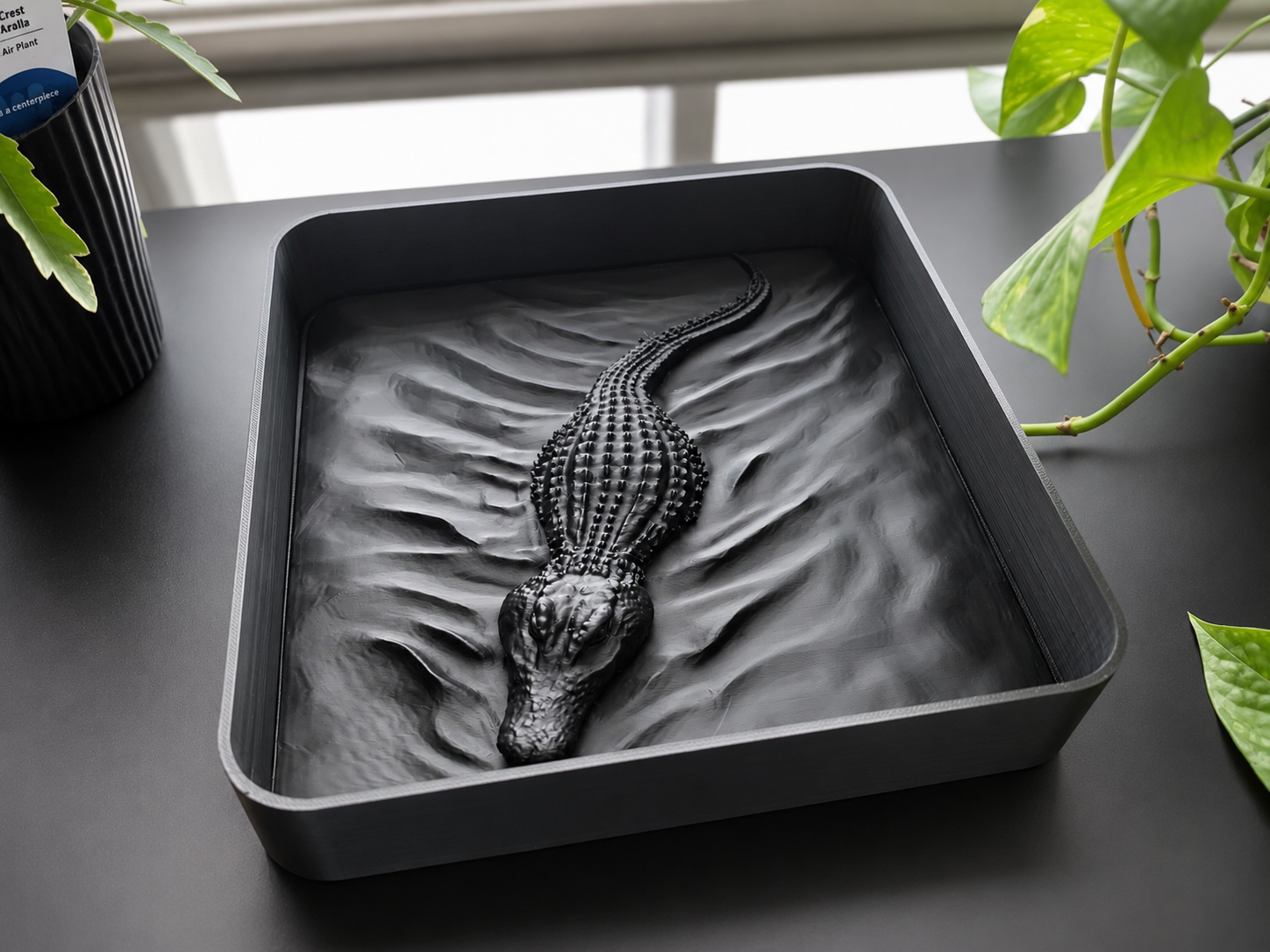 Alligator Water Key Tray – XL Version - 1