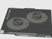 0.1mm layer, 3 walls,15% infill Rectilinear, no supports,PLA