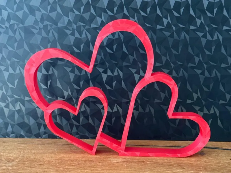 Celebrate Love with a Handmade 3D Printed Heart! 