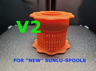 V2-Desiccant Spool Tumbler for "NEW" SUNLU-Spools