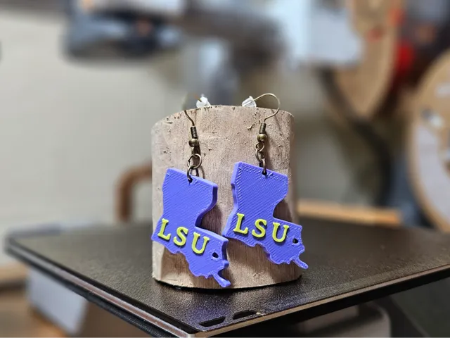 LSU Earrings