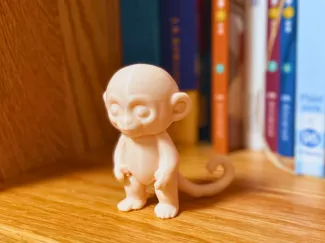 灵感小精灵-可爱站立小猴