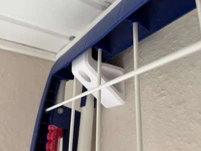 Dryer rack wall hanger