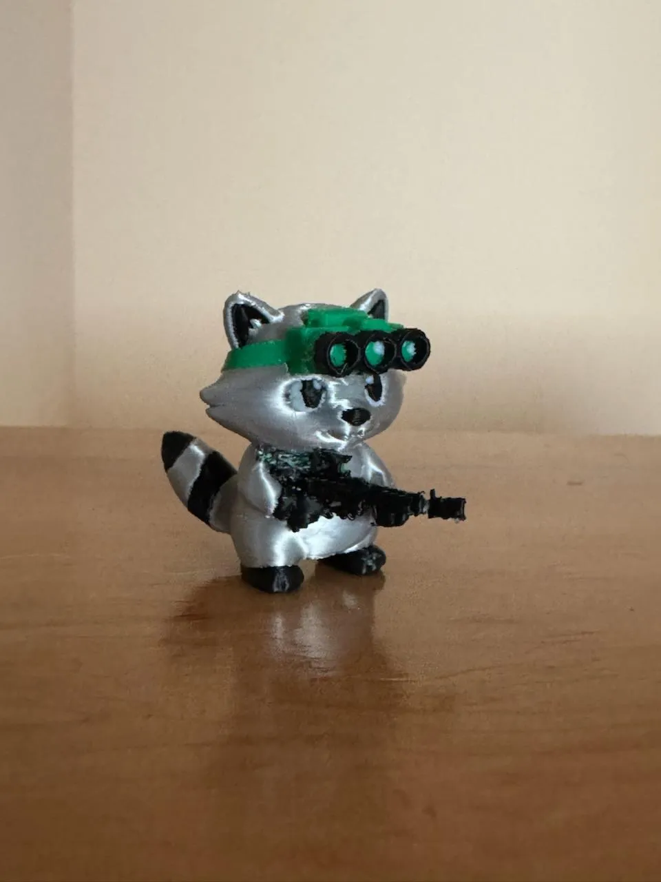 Tactical Racoons Tactical Raccoon - Free 3D Print Model - MakerWorld