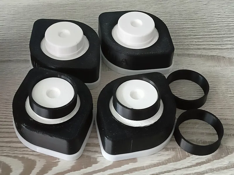 HULA Feet - Adapter Ring for Snapmaker U1