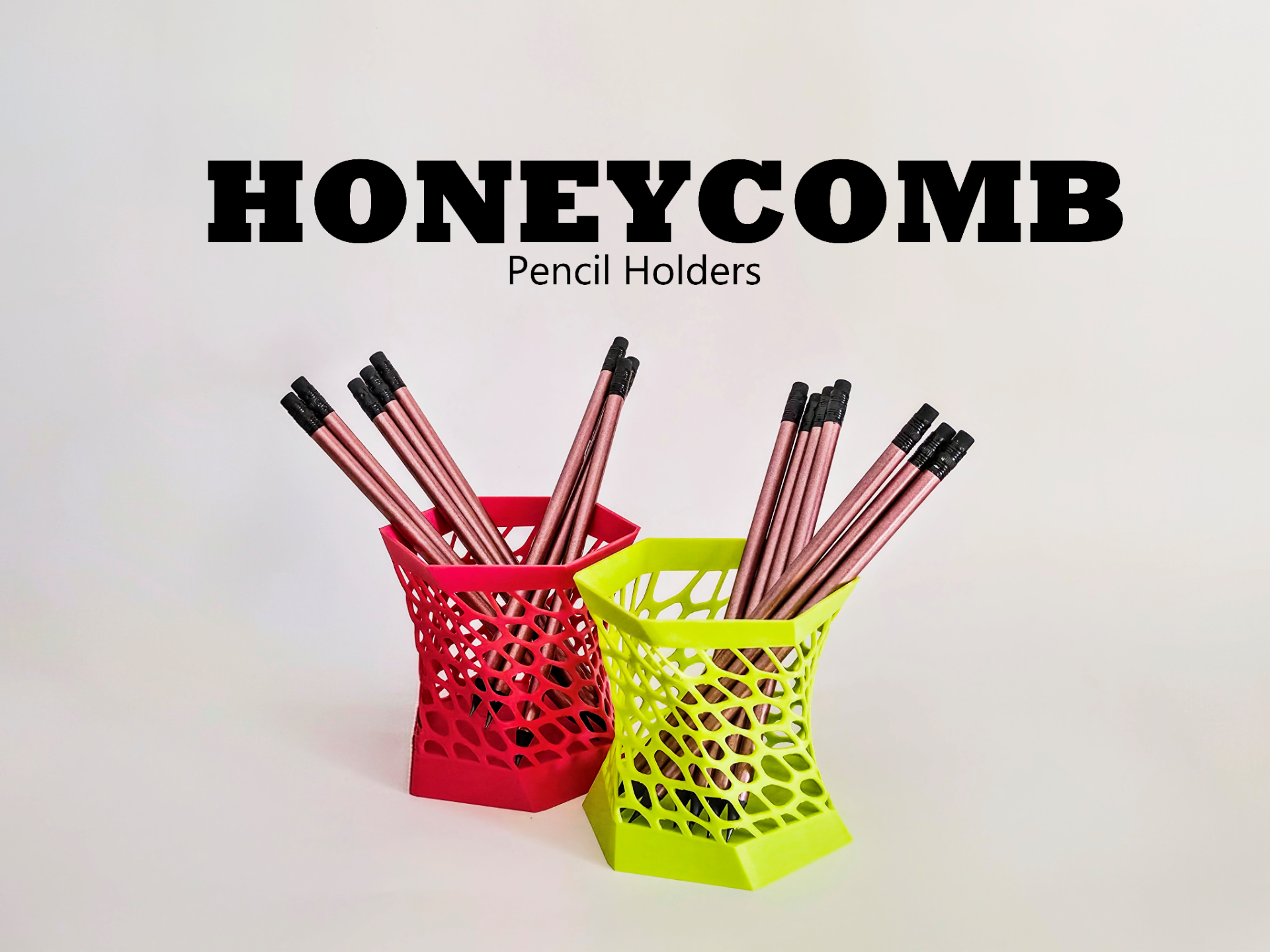 Honeycomb - Pencil Holder