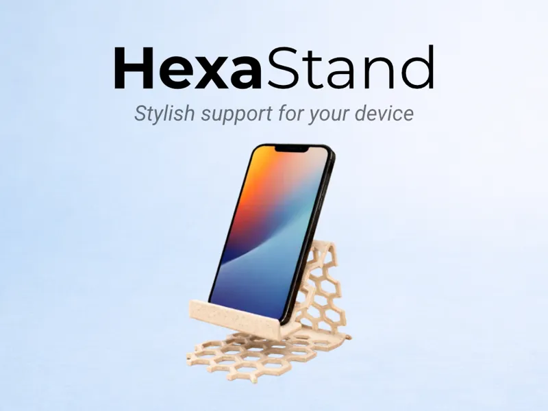 HexaStand – Porta Smartphone Esagonale