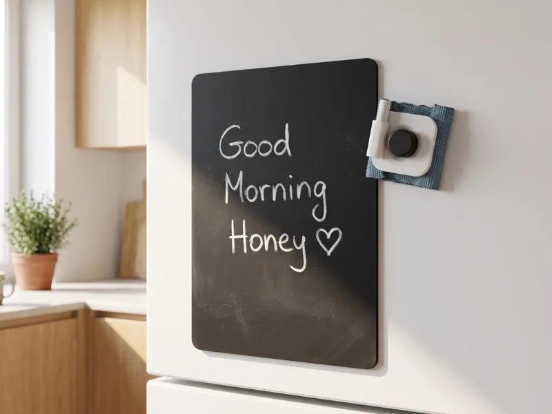 Magnetic A4 Blackboard with Magnetic Chalk Holder