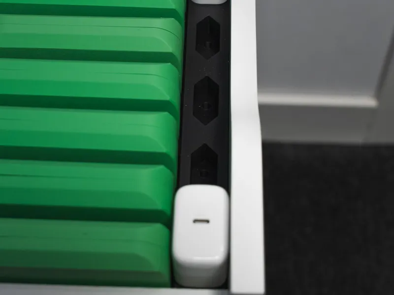 Parametric EU plug for organizing