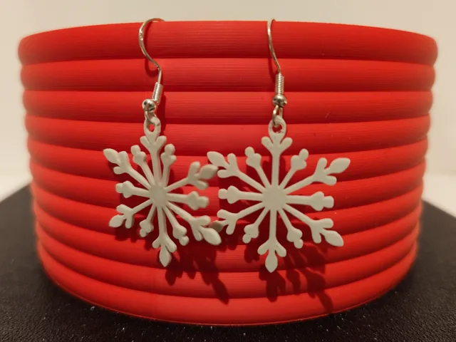 Snowflake earring