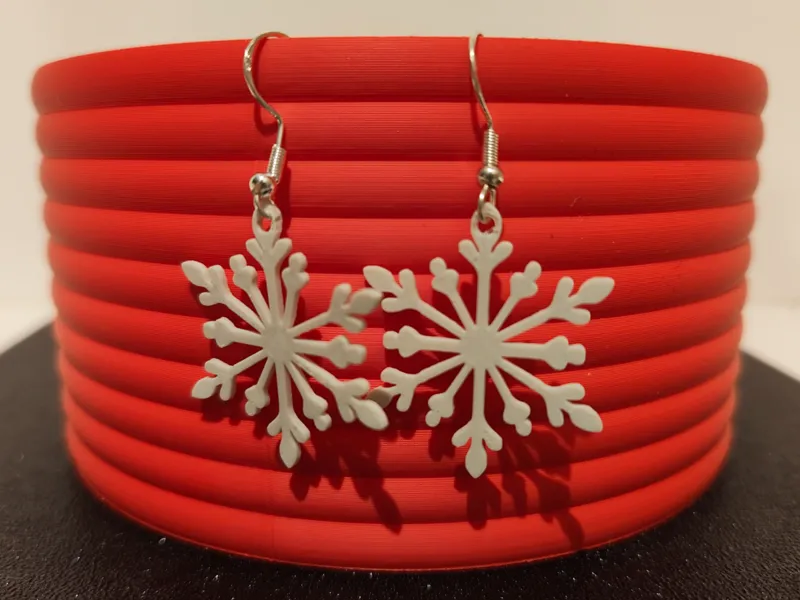 Snowflake earring