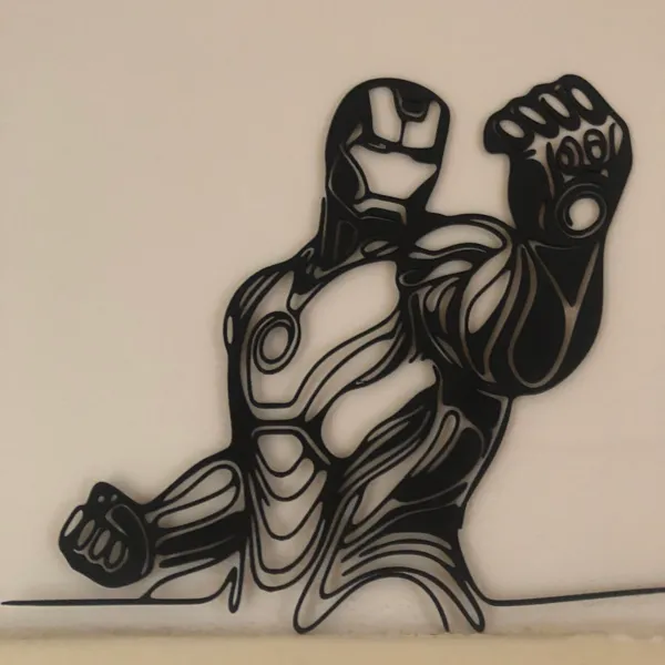 Décoration murale Iron Man