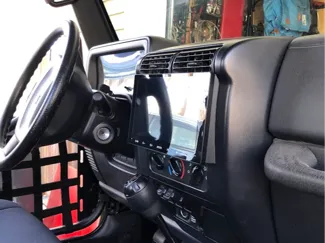 Jeep TJ Atoto 9" CarPlay Stereo Bezel