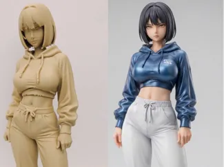Anime Street Girl