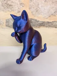 Figurine chat noir design moderne — photo 10