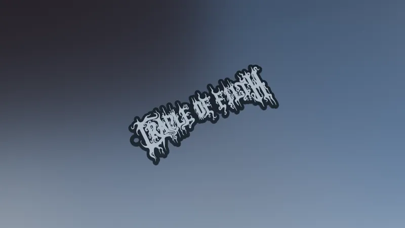 Cradle of Filth Keychain & Logo