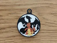AMS White and Black Charizard silhouette 